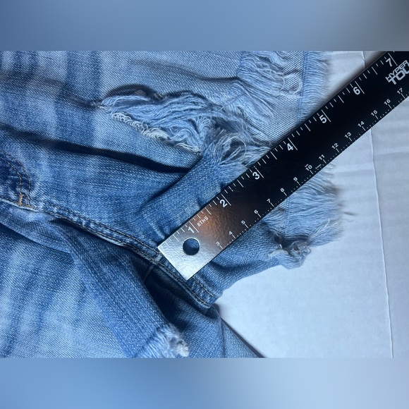 Adriano Goldschmied Jean Shorts Womens 27R The Hailey Cutoff Light Wash - Picture 11 of 13